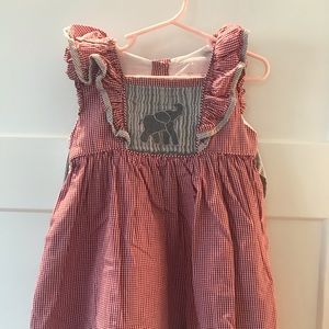 Alabama smocked dress